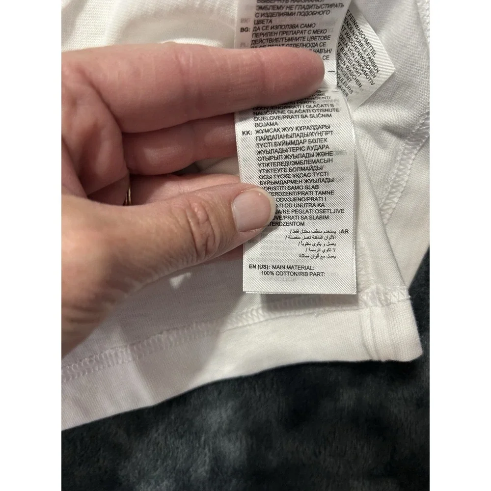 Adidas IA4846 Men's XL 3-Stripes White Originals T-Shirts (C3)
